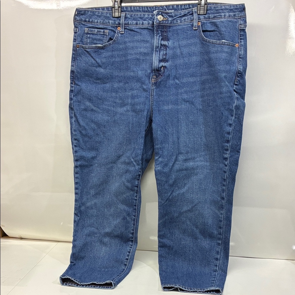 Old Navy O.G. High Rise Secret-Slim Pockets Blue Denim Jeans | Size 20